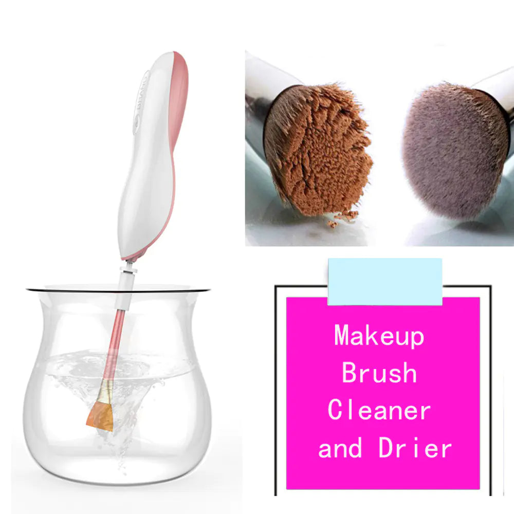 Automatic Makeup Brush Cleaner