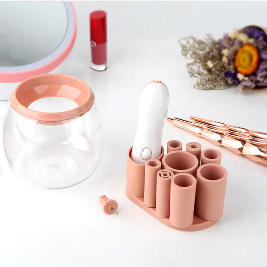 Automatic Makeup Brush Cleaner